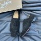 replica CHRISTIAN GREGGO SUEDE OXFORD SHOES IN BLACK - CL101 UK