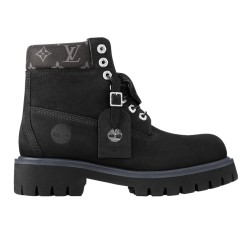 X TIMBERLAND ANKLE BOOT IN BLACK - LV792 UK
