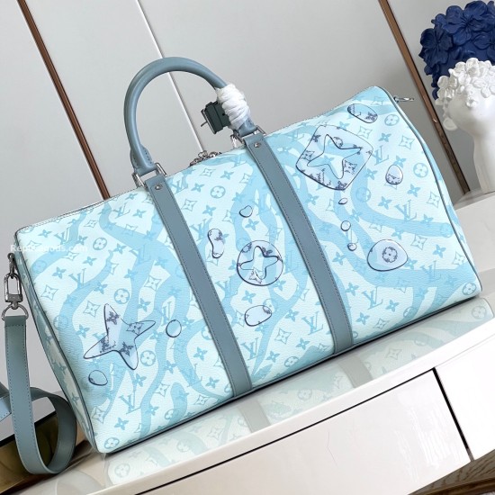 Replica L 15713 LFR#7644 Buddha Luxury Replica Keepall Bandouliere 50 Bag In Monogram Aquagarden M22570 Uk - 15713 - Buddha Luxury
