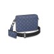 Replica L 15816 LFR#4201 Buddha Luxury Replica M45730 Duo Messenger Bag Navy Blue Monogram Shadow Cowhide Leather Uk - 15816 - Buddha Luxury