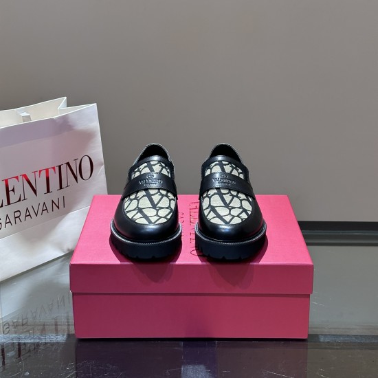 replica GARAVANI TOILE ICONOGRAPHE LOAFERS - VL166 UK