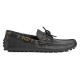 replica MENS DRIVER WITH INTERLOCKING G IN BLACK - GC414 UK