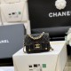 Replica Chanel Mini Denim Flap Bag In Black Uk - 13063 - Buddha Luxury