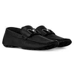 MONTE CARLO MOCASSIN IN BLACK - LV862 UK