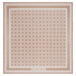 CANNAGE 90 SQUARE SCARF BEIGE UK
