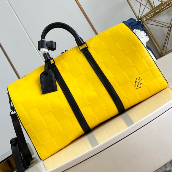 Replica KEEPALL BANDOULIERE 50 YELLOW DAMIER SCUBA CALFSKIN LEATHER M25019 UK replica KEEPALL BANDOULIERE 50 YELLOW DAMIER SCUBA CALFSKIN LEATHER M25019 UK