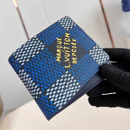 Replica MULTIPLE WALLET BLUE DAMIER HERITAGE COATED CANVAS N40676 UK replica MULTIPLE WALLET BLUE DAMIER HERITAGE COATED CANVAS N40676 UK