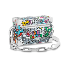Mini Soft Trunk Monogram Comics Canvas M82008 Uk