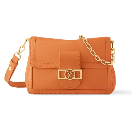 Replica L 13886 LFR#10960 Buddha Luxury Replica Dauphine Soft Mm Handbag Apricot Calfskin M25048 Uk - 13886 - Buddha Luxury