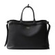 replica BUCKLE LEATHER HANDBAG WITH DOUBLE BELT UK