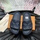replica WATERFRONT MULE SLIDES IN DARK BLUE - LVS74 UK