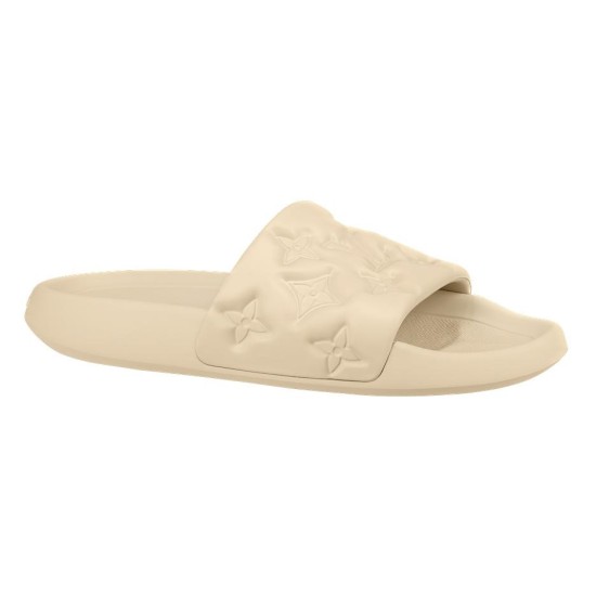 replica WATERFRONT MULE SLIDES IN BEIGE - LVS75 UK