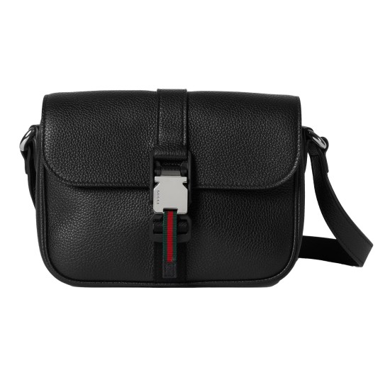 replica SUPER MINI SHOULDER BAG BLACK SOFT GRAINY LEATHER UK
