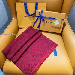 LOGOMANIA SCARF IN RED UK