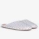 replica Alaia Mules in White Lambskin with Strass UK