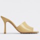 Replica Bottega Veneta 2893 BV679 Buddha Luxury Replica Bottega Veneta Stretch Mules 90Mm In Beige Patent Leather Uk - 2893 - Buddha Luxury