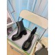 replica Bottega Veneta Lug Chelsea Boots In Black Calfskin UK