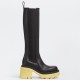 Replica Bottega Veneta 3000 BV346 Buddha Luxury Replica Bottega Veneta Flash Knee-High Boots With Yellow Outsole Uk - 3000 - Buddha Luxury