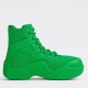 Replica Bottega Veneta 3001 BV347 Buddha Luxury Replica Bottega Veneta Puddle Bomber Ankle Boots In Green Fabric Uk - 3001 - Buddha Luxury