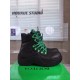 replica Bottega Veneta Puddle Bomber Ankle Boots In Black Fabric UK