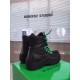 replica Bottega Veneta Puddle Bomber Ankle Boots In Black Fabric UK
