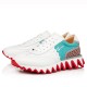 Replica Christian Louboutin Trainers Loubishark  In White/Green Uk - 2366 - Buddha Luxury