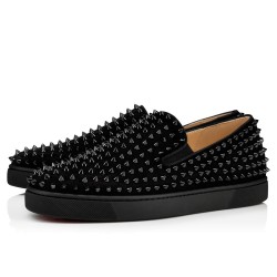 Christian Louboutin Trainers Roller-Boat Flat  Black Uk