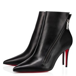 Christian Louboutin Birgikate 85mm Ankle Boots In Black Leather UK