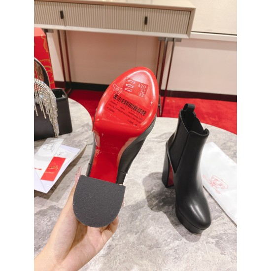 Replica Christian Louboutin Movidastic 130mm Ankle Boot In Black Calfskin UK replica Christian Louboutin Movidastic 130mm Ankle Boot In Black Calfskin UK