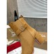 Replica Christian Louboutin CL Chelsea Ankle Boots 70MM in Brown Suede UK replica Christian Louboutin CL Chelsea Ankle Boots 70MM in Brown Suede UK