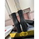 Replica Christian Louboutin 3097 CL1741 Buddha Luxury Replica Christian Louboutin Cl Zip Booty 70Mm In Black Leather Uk - 3097 - Buddha Luxury