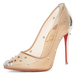 Christian Louboutin Degra 100 Crystal Stud-embellished Pumps UK