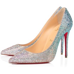 Christian Louboutin Nude Kate Strass Degrade Pumps 100Mm Uk