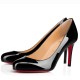 Replica Christian Louboutin Black Patent Fifille Pumps 85mm UK replica Christian Louboutin Black Patent Fifille Pumps 85mm UK