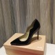 replica Christian Louboutin Black Patent Hot Chick 100mm Pumps UK