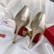 Replica Christian Louboutin 3147 CL267 Buddha Luxury Replica Christian Louboutin Crocodile Embossed Iriza 100Mm Pumps Uk - 3147 - Buddha Luxury