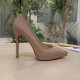 Replica Christian Louboutin Nude Patent Pigalle Plato 100Mm Pumps Uk - 3152 - Buddha Luxury