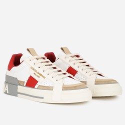 dolce & gabbanacustom 2.zero sneakers white/red uk