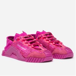 dolce & gabbanans1 slip-on sneakers fuchsia uk