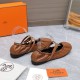Replica Hermes 2491 UNK1942 Buddha Luxury Replica Hermes Jolly Ballet Flats In Brown Nappa Leather Uk - 2491 - Buddha Luxury