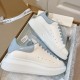replica alexander mcqueenoversized sneakers with blue patent heel uk