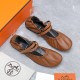 Replica Hermes 2491 UNK1942 Buddha Luxury Replica Hermes Jolly Ballet Flats In Brown Nappa Leather Uk - 2491 - Buddha Luxury