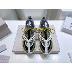 Jimmy Choo Cosmos Multicolour Cage Low Top Trainers
