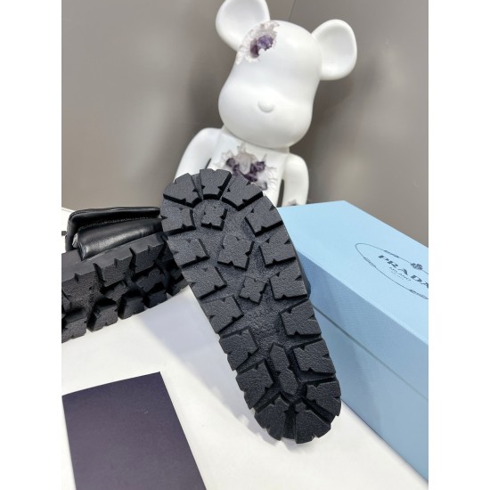 Replica Prada Slides In Black Soft Padded Nappa Leather UK replica Prada Slides In Black Soft Padded Nappa Leather UK