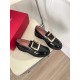 replica Roger Vivier Viv Rangers Loafers In Black Patent Leather UK