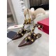 Replica Valentino Roman Stud Ballet Flats In Fondant Calfskin Uk - 2543 - Buddha Luxury