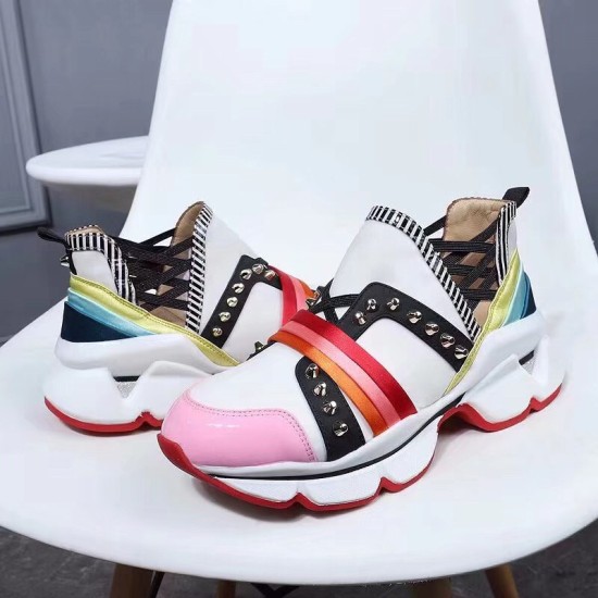 Replica Christian Louboutin Trainers Multicolour 123 Run  Uk - 2353 - Buddha Luxury