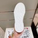 Dolce & Gabbana Portofino Printed White And Yellow Leather Trainer Outsole Dolce & Gabbana Portofino Printed White And Yellow Leather Trainer relief patterned rubber outsole