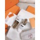 Replica Hermes 2954 H1817 Buddha Luxury Replica Hermesoz Mules With Fringed In White Leather Uk - 2954 - Buddha Luxury