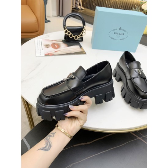 Replica pradamonolith loafers in black brushed leather uk replica pradamonolith loafers in black brushed leather uk